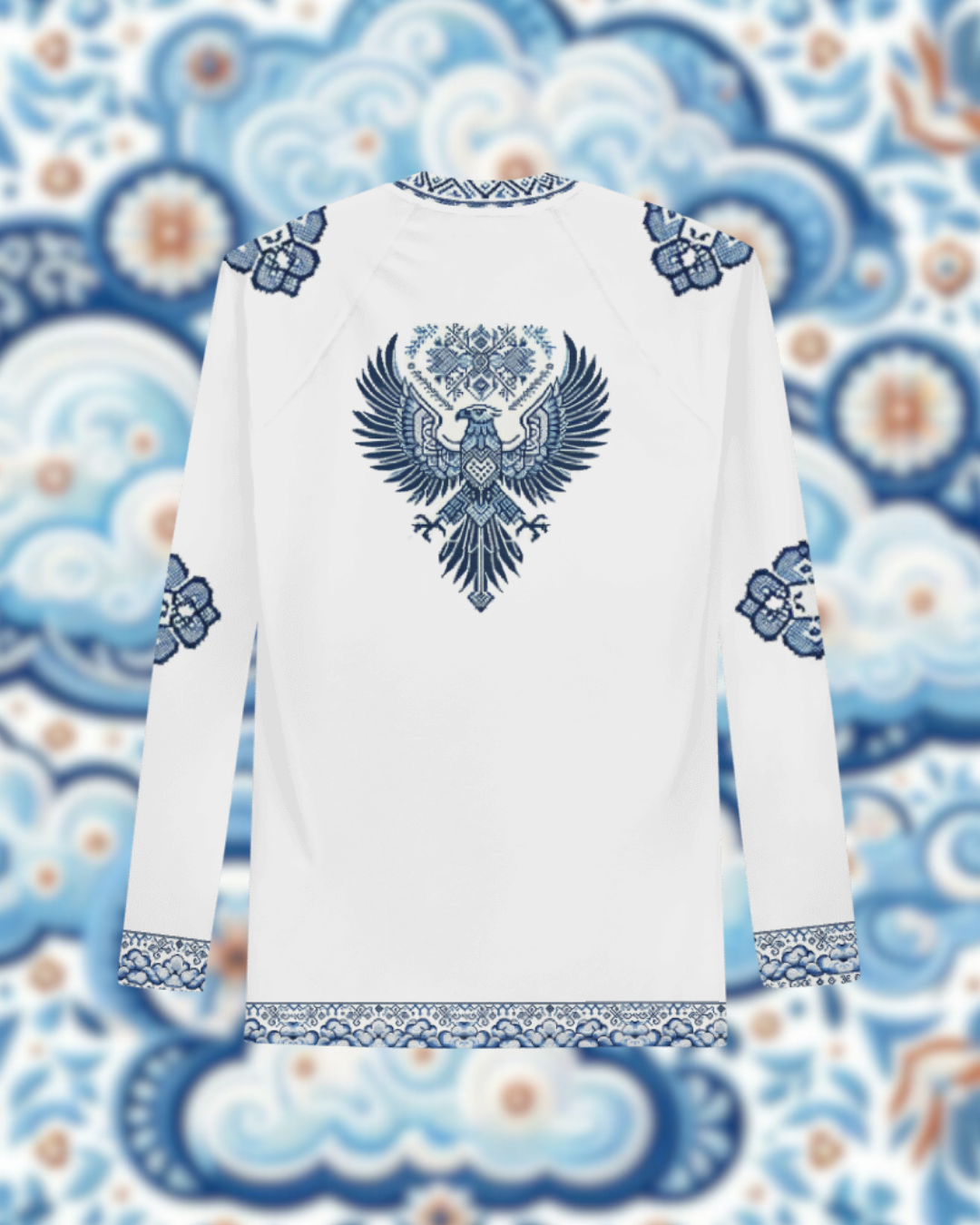 Above The Clouds Rash Guard