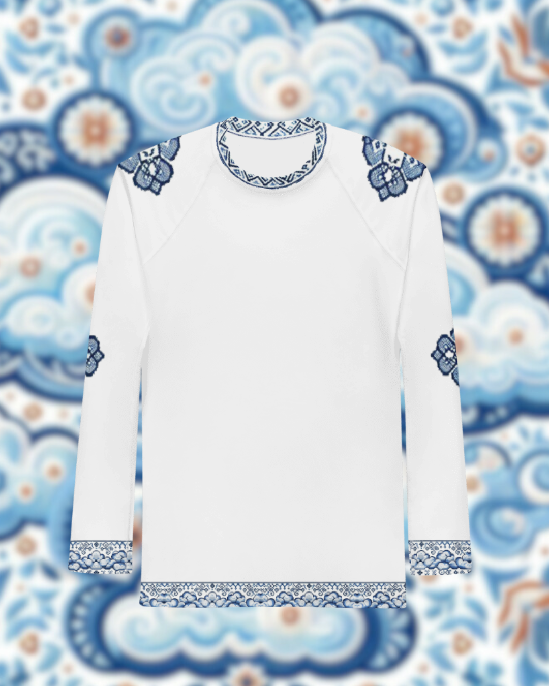 Above The Clouds Rash Guard